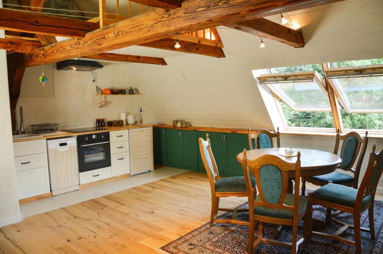 Naturferienwohnung Schopstal Kunnersdorf Exterior foto